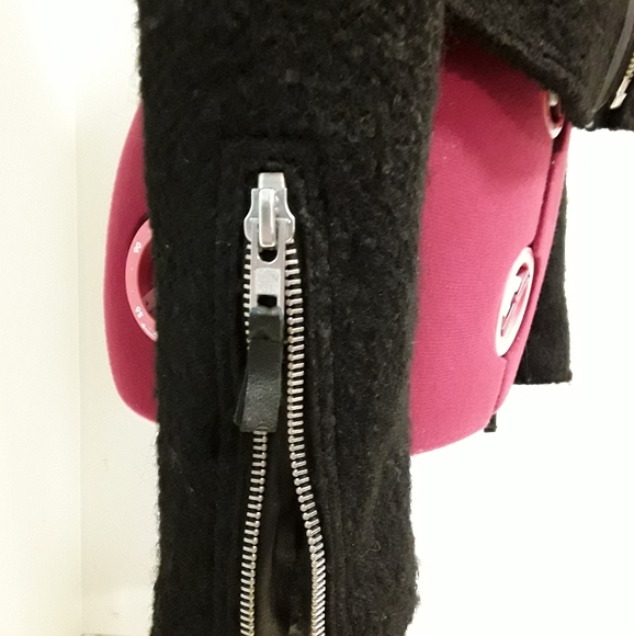 True Religion polyester and wool moto jacket - Picture 6 of 13